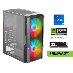 RTX 5060 Ti’lı Gaming PC | Intel i7-14700F | 32GB RAM | 1TB SSD | Hazır Oyun Bilgisayarı