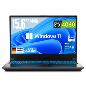 ERAZER Deputy P60i MD62641 i7-12650H 16GB 1TB RTX4060 15.6