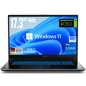 ERAZER Scout E30i MD62704 i7-12650H 16GB 512GB RTX4050 17.3