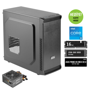 GREEN Oraman Plus İntel i5 11400 İşlemci 16GB DDR4 Ram 256GB M2 SSD Freedos Masaüstü Bilgisayar