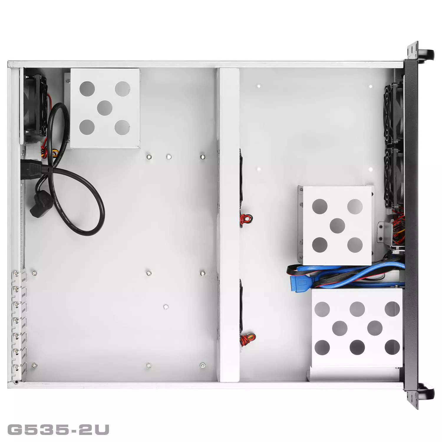 کیس_رکمونت_4یونیت_گرین_G450_4U_Rackmount