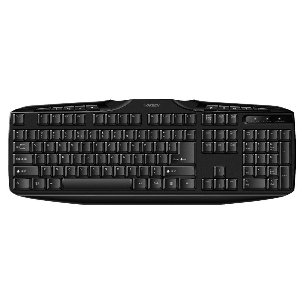 GREEN Klavye GK302 Black Kablolu Multımedya Q Tr
